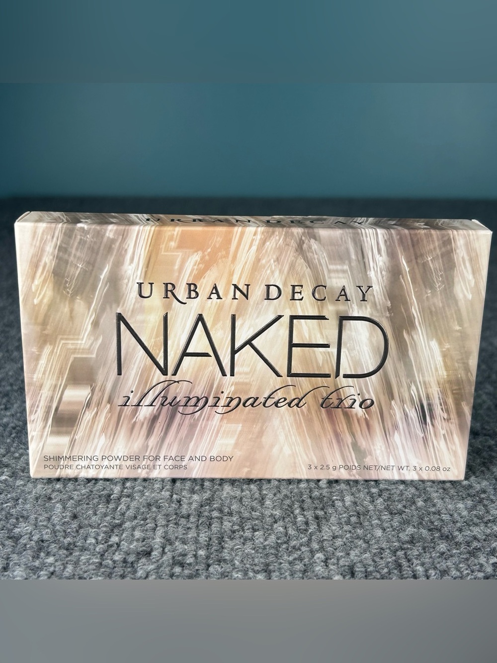 Urban Decay Naked *Illuminated Trio* Shimmering Powder ~ New In Box